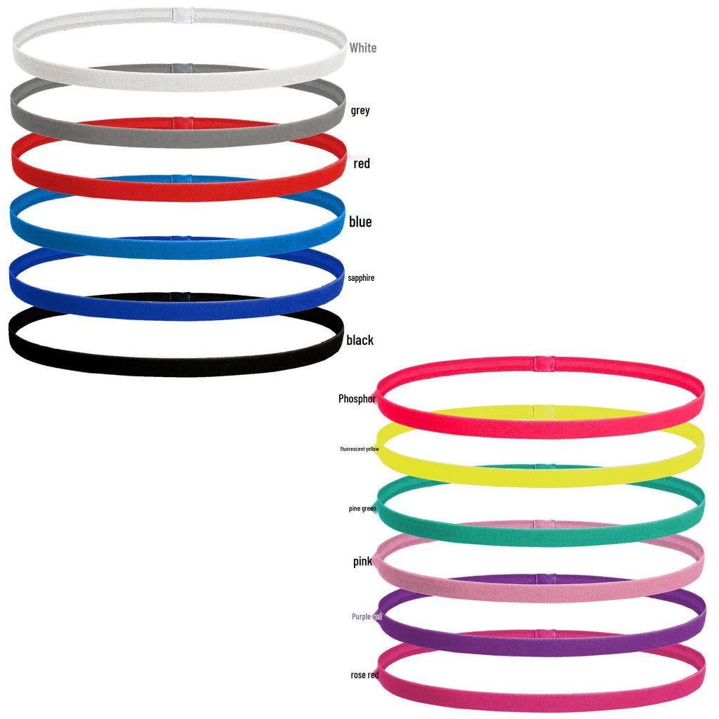 Elastic Non-Slip Sports Headband for Kids - Perfect for School Competitions and Activities