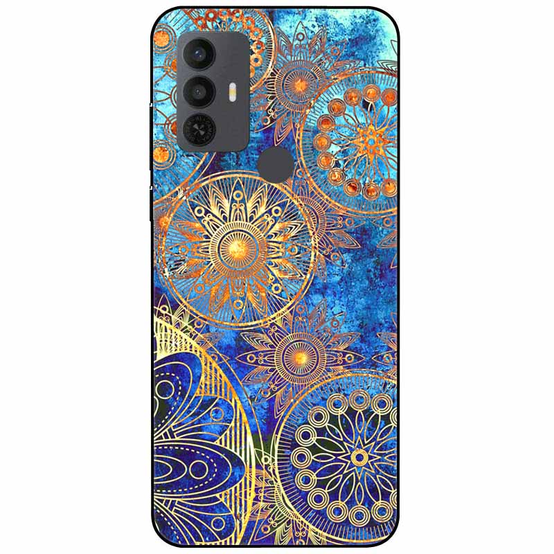 Für TCL 30 SE Hülle 305 6.52'' Silikon Weich Mode TPU Handyhülle für TCL 305 306 30SE Hülle 6165A Bumper Funda für TCL30SE 405