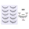 Whole One-piece False Eyelashes Hard Stems Natural Thick COS Thai Makeup Little Devil Daily 2026