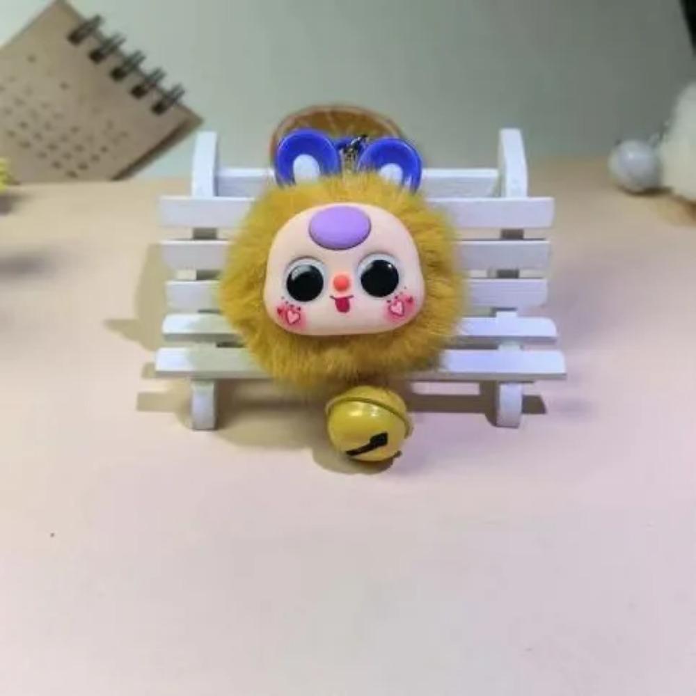 Plush Baby Three Year Old Keychain Car Bag Pendant Rabbit Hair Ball Pendant Student Commemorative Gift