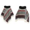 Herbst und Winter Neu Pelzkragen Strickschal, Thermopullover Cape, Schal Damen