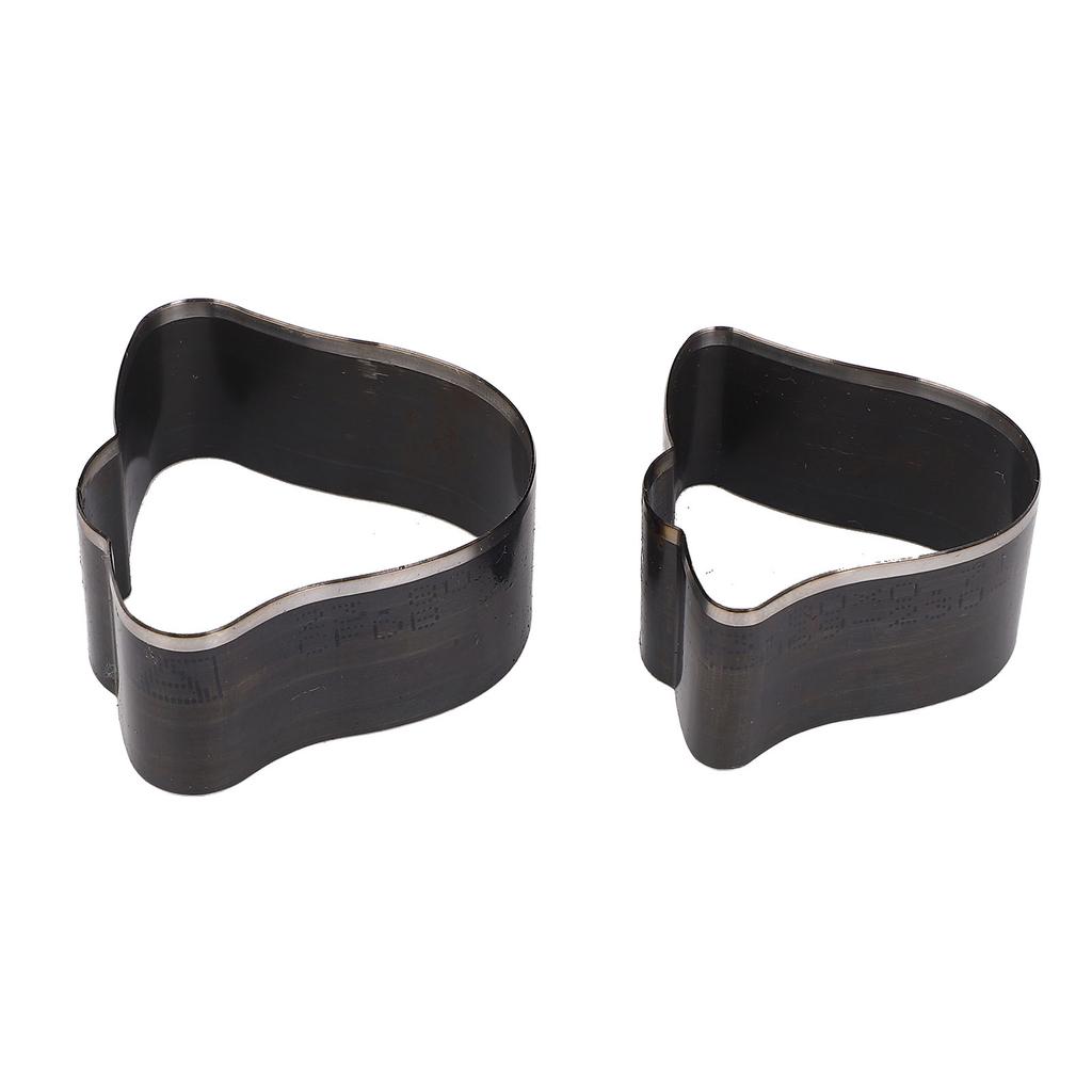 2 Stück Glockenform Lederstanzform 50x57x23mm 43x47x23mm Legierter Stahl Leder Stanzform Set für