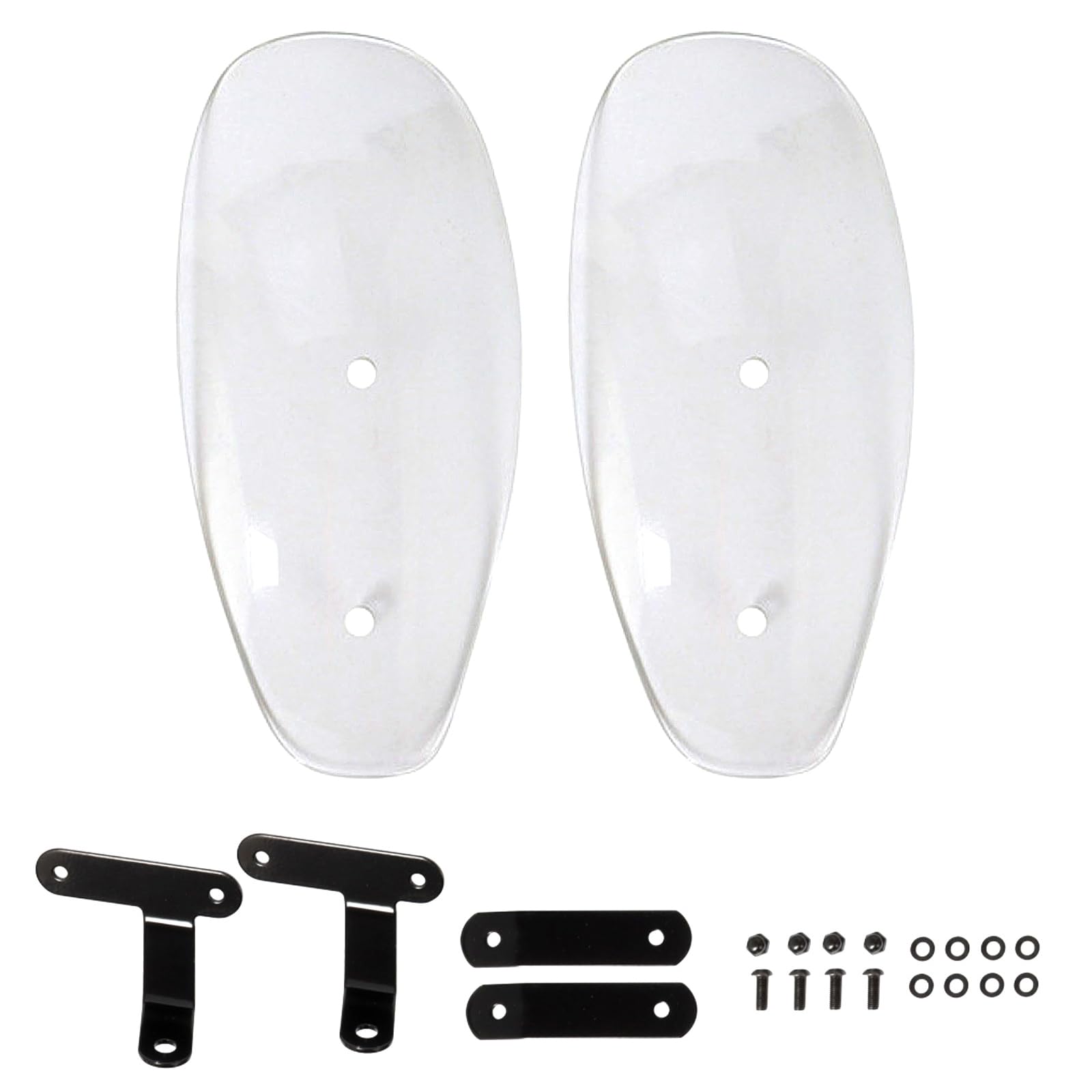 

RYASHOP Knuckle Handlebar Hand Handlebar Stone Cold Weather Rain Transparent Guards, Guards, Guards, Covers, Windproof, Protection, Protection,