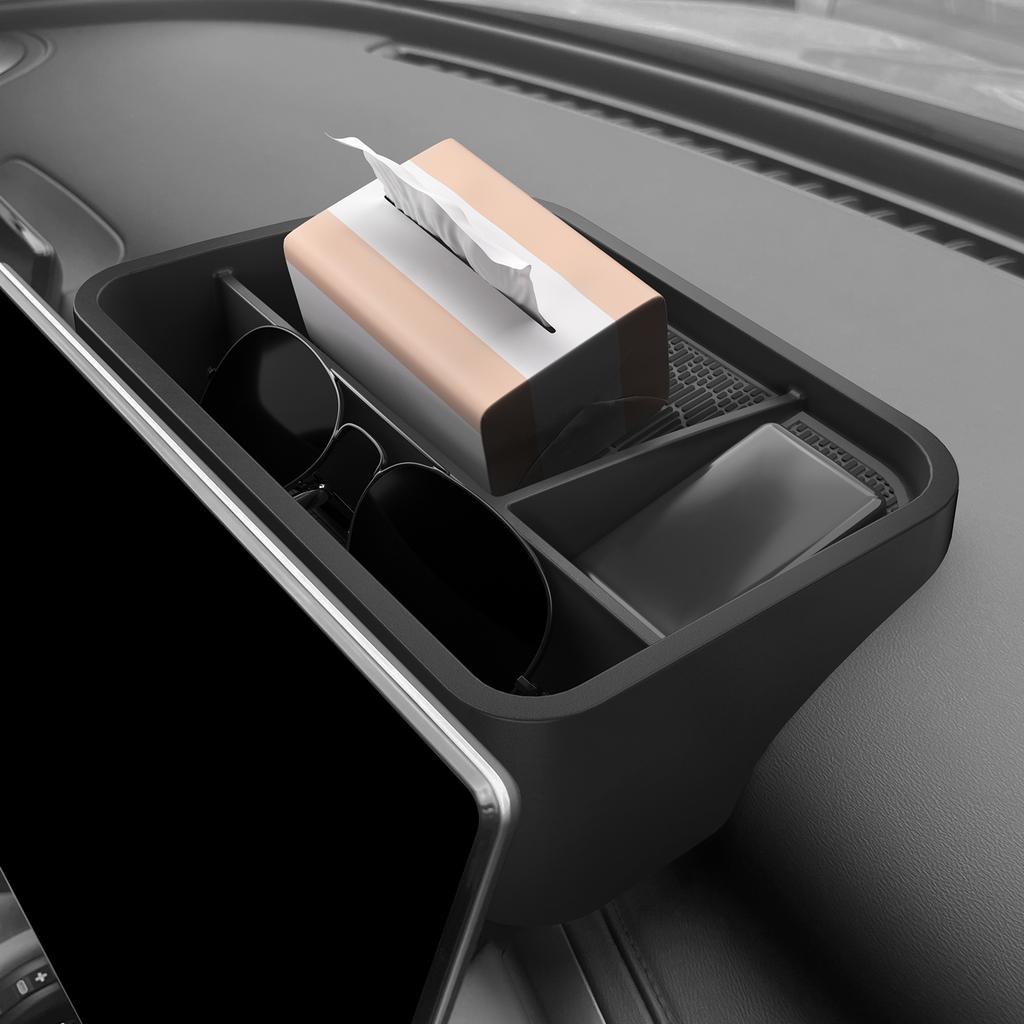 for BYD ATTO3 ATTO 3 YUAN PLUS 2025 2026 Central Control Screen Rear Storage Box Dashboard Tray Car Interior Accessories