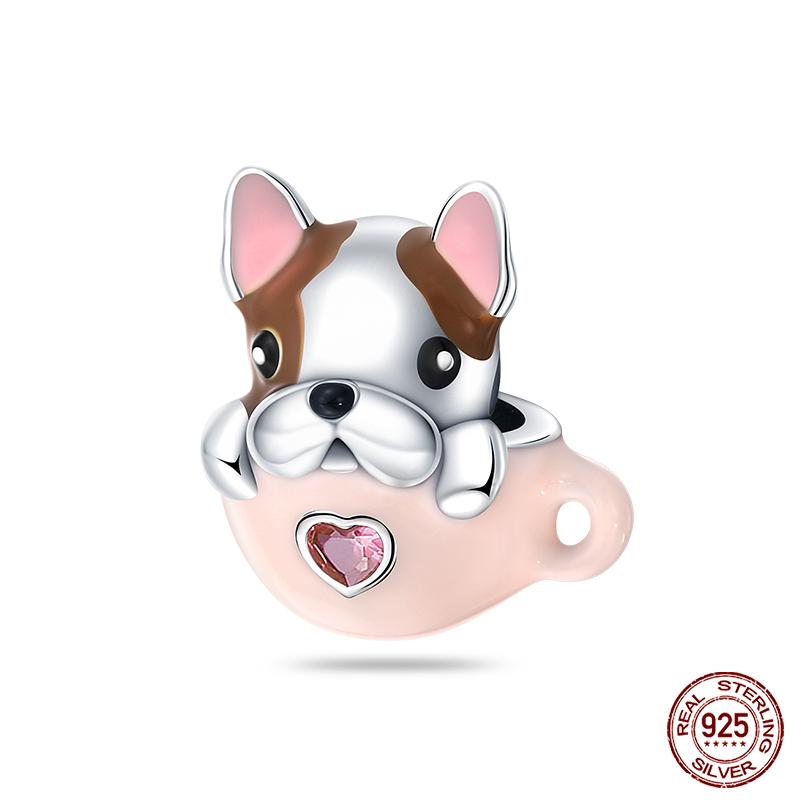 Fit Qikaola Original Bracelet Fashion Bee Astronaut Eiffel Tower Copper Charms Beads Fine Diy Birthday Jewelry For Women