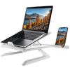 BIOSCEN Laptop Stand Tablet Ergonomic Adjustable Improves Relieves Back Pain and Aluminum Alloy Heat 20kg Weight Fits Up To Including Macbook Macbook