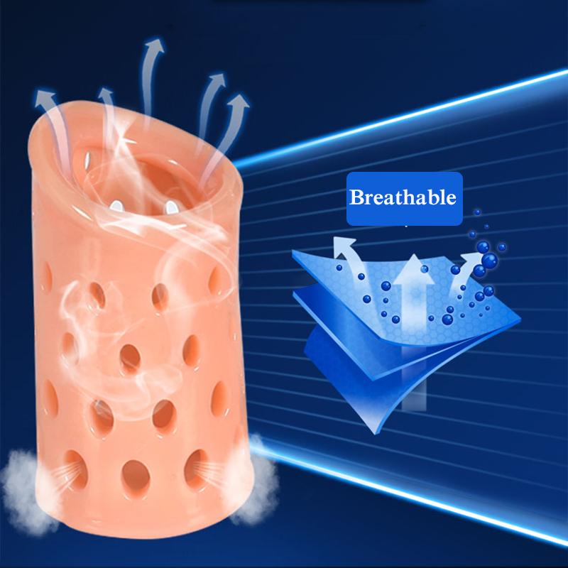 5Pcs/Set Foreskin Resistance Delay Rings Penis Sleeve Ring Time Delay Sex Toys For Men Cock Ring Condom Male Erotic Toys