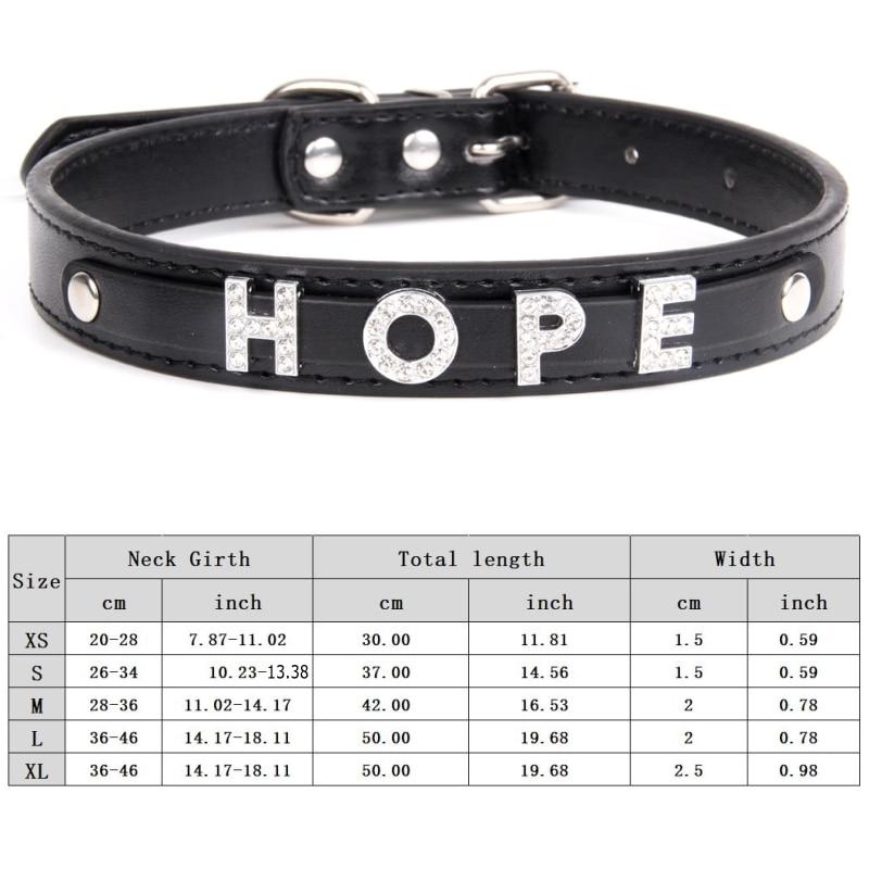 Zgărzi Personalizate pentru Câini Pisici DIY Nume Cățeluș PU Piele Zgărzi Strasuri Sclipitoare Accesorii pentru Câini Zgărzi pentru Animale de Companie pentru Câini Mici Medii