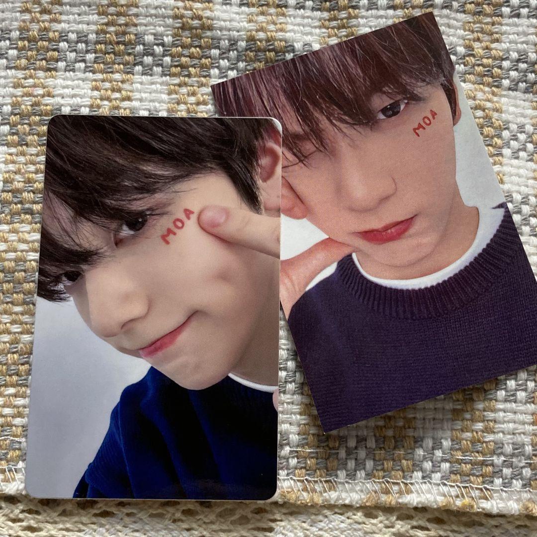 

[USED] TXT Soobin moazone FANLIVE FC Trading Cards (2 cards)