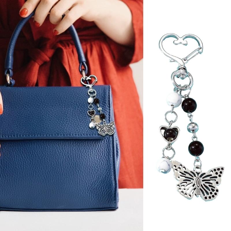 Kristall Acryl Perlen Schlüsselanhänger Süß Ins Auto Tasche Zubehör Handy Hülle Anhänger