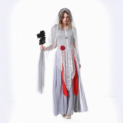 Halloween Costume Ghost Bride Veil Zombie Vampire Masquerade Costume