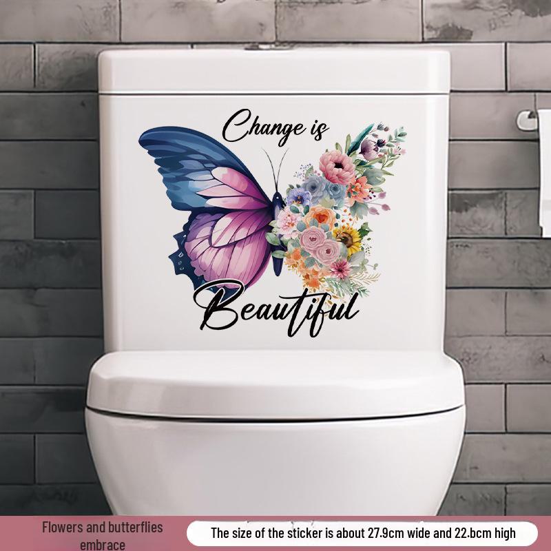 Ručně malované motýlí okenní a kachličkové dekorace Lukang pro hřejivé ložnice a koupelny