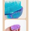 Hair Care Egg Round Shape Starry Sky Comb Anti-knotted Soft Scalp Massage Salon Hair Brush