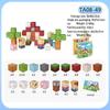 Cross-Border Excavator Magnetic Building Blocks Set: Children's Educational Toy in a Portable Iron Box