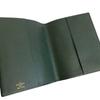 LOUIS VUITTON R20407 Taiga leather Notebook cover green leather Used