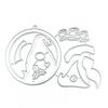 Santa Clause Embossing Die Cuts for Birthday Card Making DIY Craft Scrapbooking