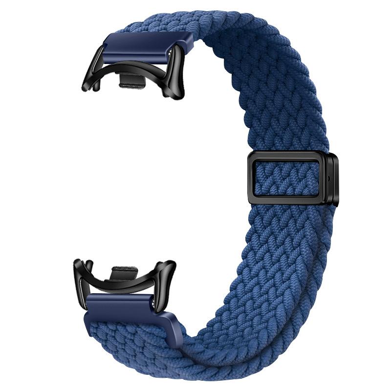 Solo Loop Strap For Xiaomi Mi Band 8 9 Elastic Braided Nylon Adjustable Watchband Correa Bracelet For Miband 10 Miband9 8 Accessories