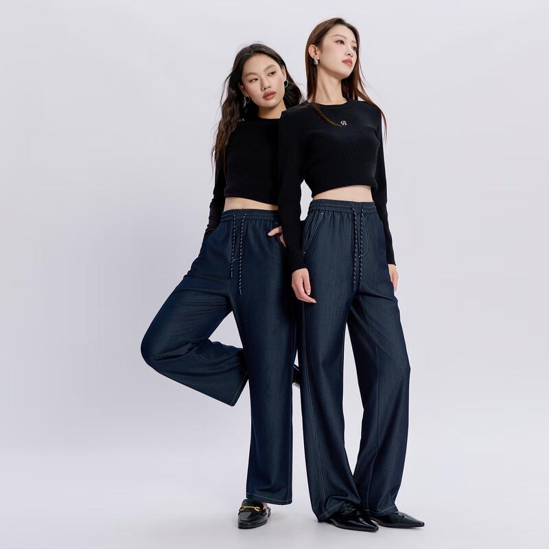 

Sancai Women s 2025 Autumn Plus Size Straight Leg Pants M 160/72B