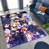 Anime SAO Sword Art Online Cartoon 3D Rug for Bedroom Living Room Sofa Home Doormat Decor, Large Kids Play Non-slip Floor Mat