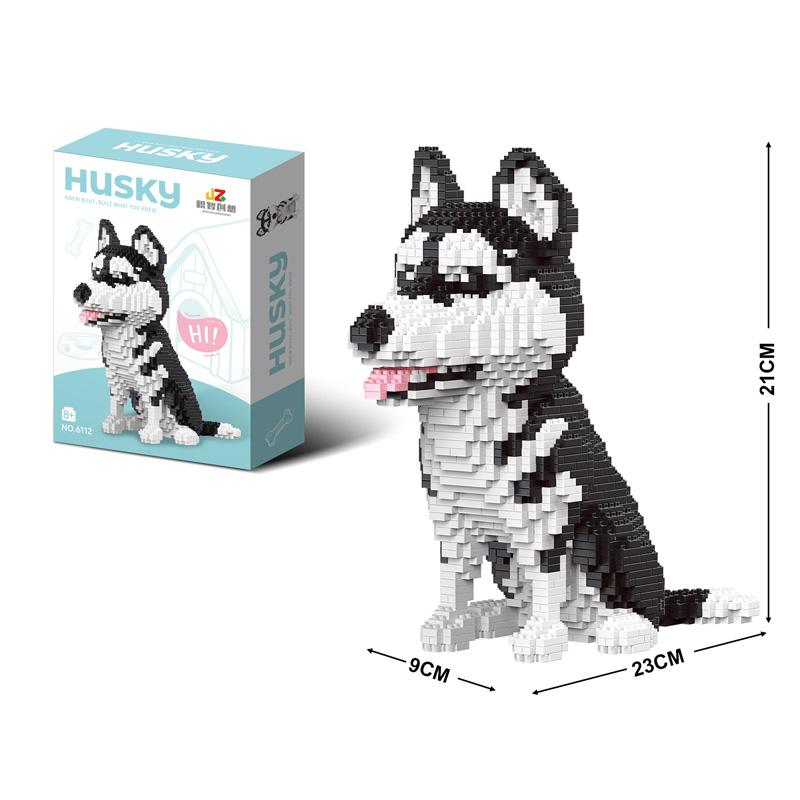 New Cartoon Creative Pet Cat and Dog Assembly Toys DIY Educational Building Blocks Toys Parent-child Interactive Toys Gifts
