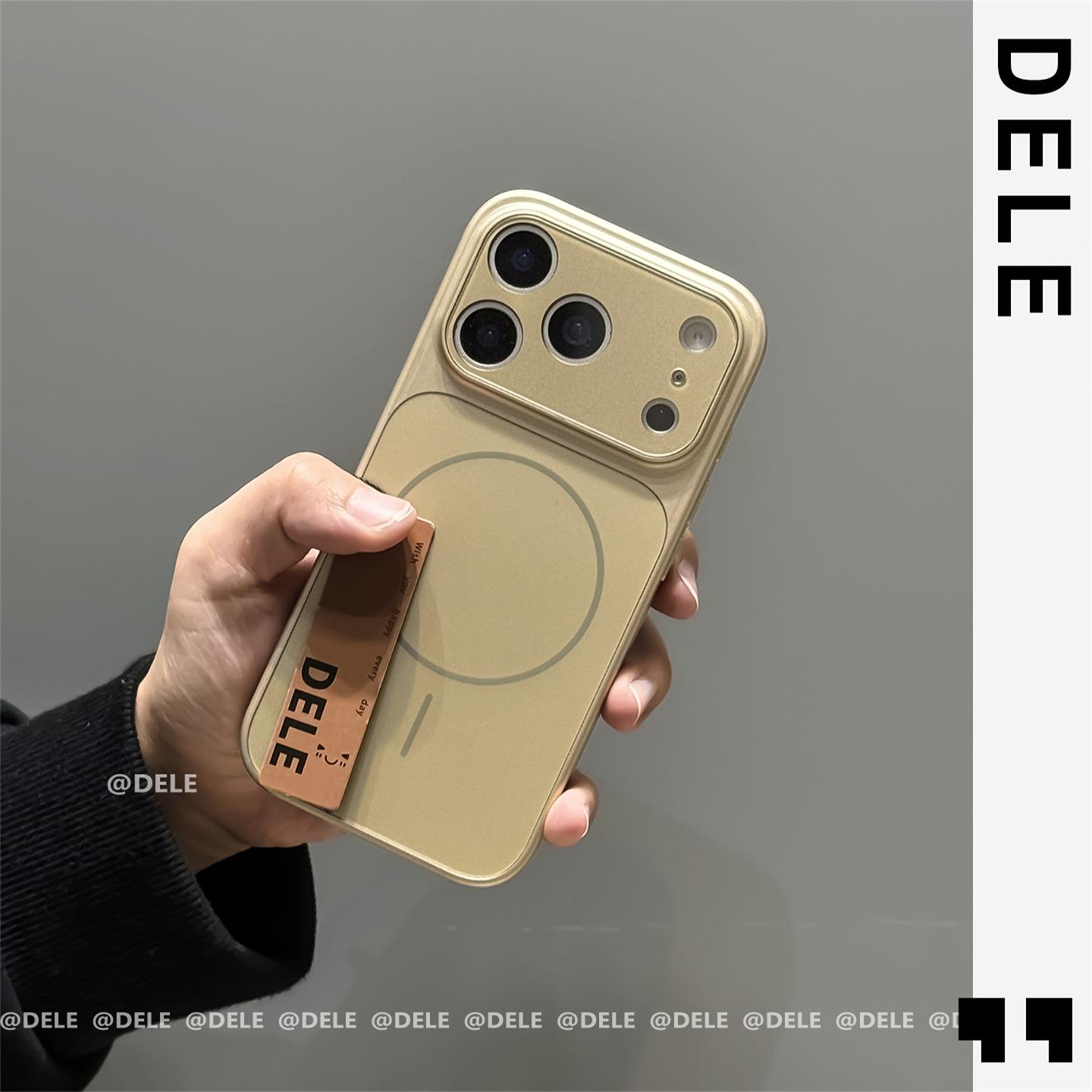 

Официальный матовый стеклянный чехол AG Nano для iPhone 17 Air 16 15 14 13 12 11 Pro Max Для беспроводной зарядки Magsafe Магнитный жесткий чехол iPhone 15 Plus золотой