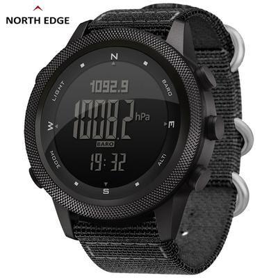 Men Digital Watch Military Army Sports Watches Waterproof 50M Altimeter Barometer Compass World Time Wristwatch Mens