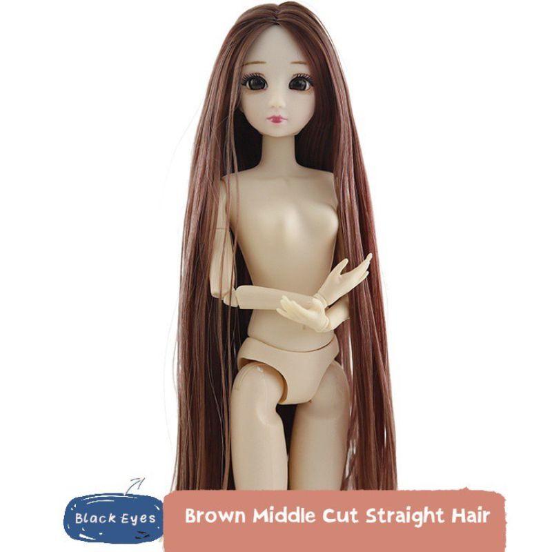 Muñeca de Moda Bjd 20 Articulaciones Maquillaje Diy Princesa Niña Juguete Regalo Para Niñas Ojos 3D
