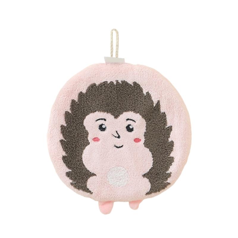 Animal Lover Essential Soft Corals fleeces Hanging Hand Towel Fast Absorbing and Easy to Cleans for Bathroom Kitchen