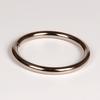 Stainless Steel Smooth Round Cockring Prolong Maintain Erection Adult Sex Toy