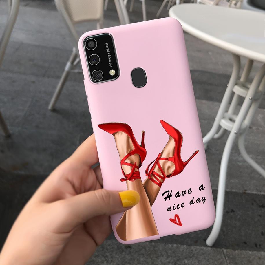 For Samsung Galaxy M31 M21s Case 2020 Couple Love Heart Phone Cover For Samsung M31 Prime SM-M315F M 31 M 21s Soft Case 6.4 Inch