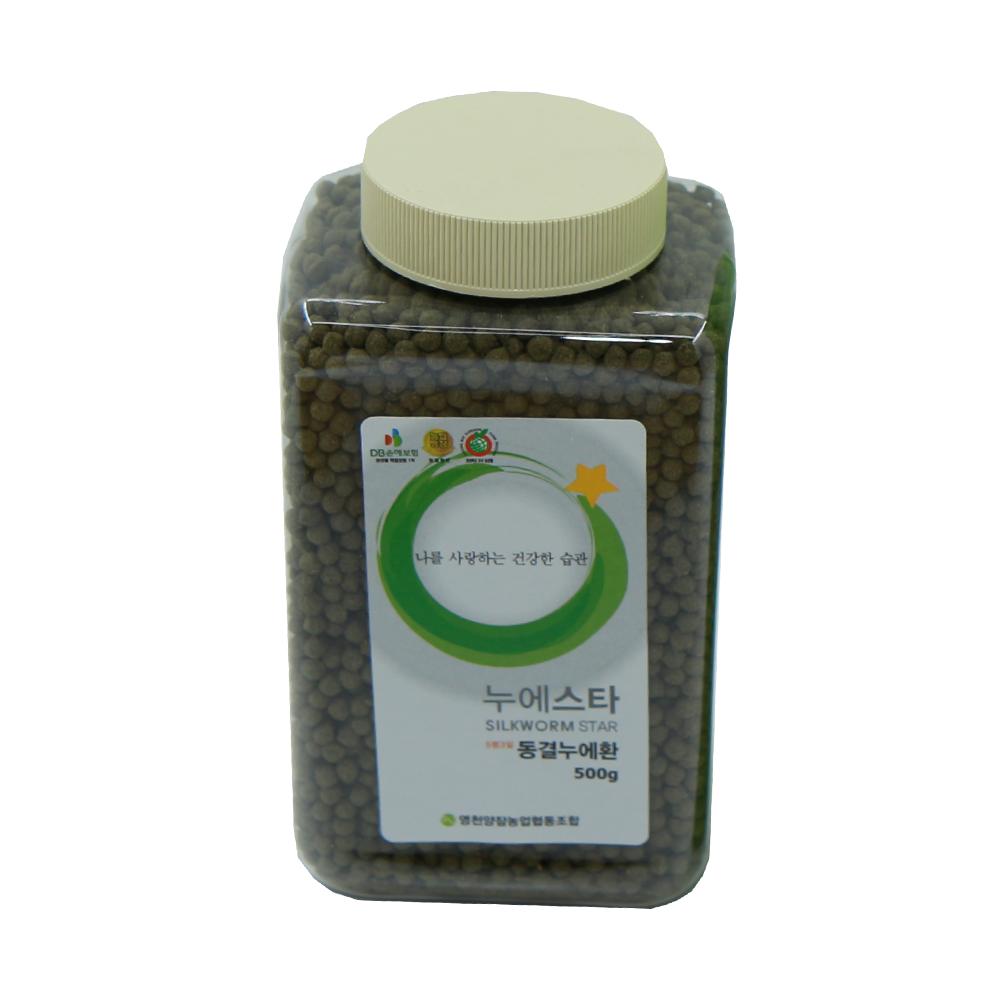 Nuesta Premium Silkworm Pills 500g 100% Domestic Silkworms Yeongcheon Sericulture Good for Diabetes Freeze-dried Silkworm Pills 1 pcs