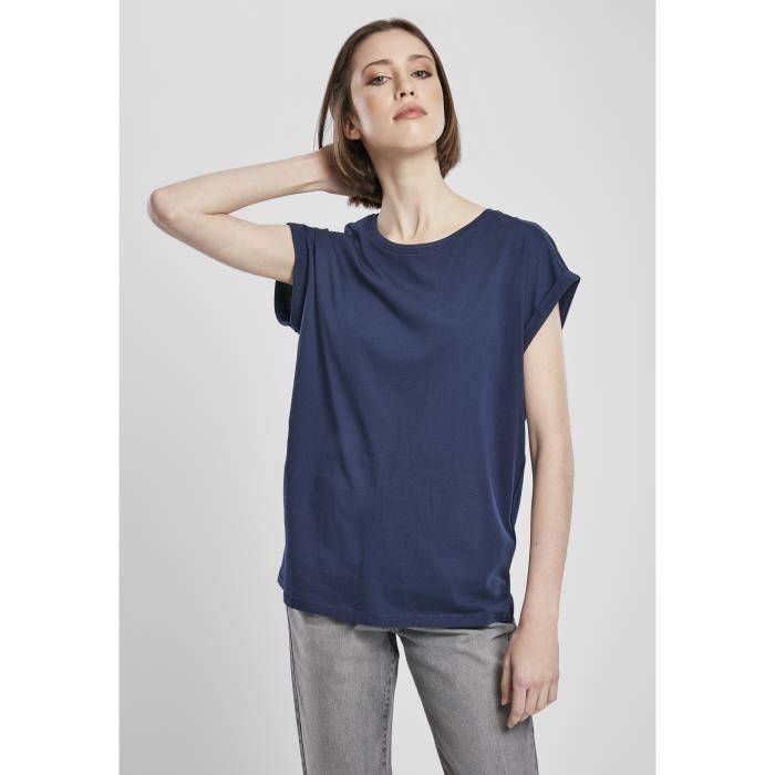 T-shirt Femme - Urban Classics - Extended Shoulder - 100% Coton - Manches Courtes - Coupe Loose
