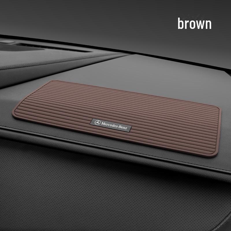 Anti-Slip Car Storage Mat for Mercedes-Benz C200L, E300L, GLC260L with Dashboard Perfume Holder
