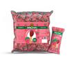 Doce de Morango Go Desi | Desi Popz | 48 peças | Feito à mão | Cartão com adesivo | Sem Açúcar Refinado