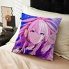 Megurine Luka Cartoon Pillow Cover for Bedroom Room and Living Room Sofa Decorative Cushion Cover