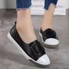 2025 Fashion Women Loafers Flats Woman Lady Female Slip On White Genuine Leather Moccasins Casual Shoes Zapatos De Mujer