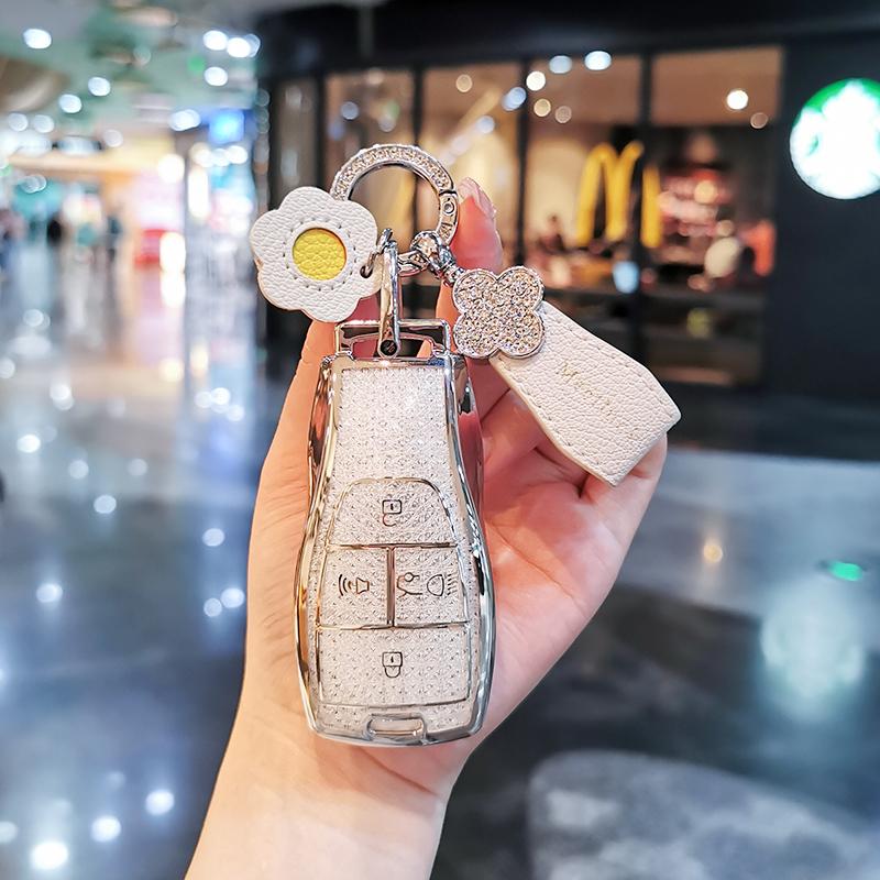 Beijing BJ40 Schlüsseletui für X7, BJ60/80/BJ30 und BAIC EU5 Plus/EU7 Senova D50 Shell Buckle Tasche