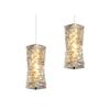 Luxury Crystal Pendant Light Small Chandelier Bedroom Bedside Lamp Postmodern Minimalist Single-Head Living Room Decor