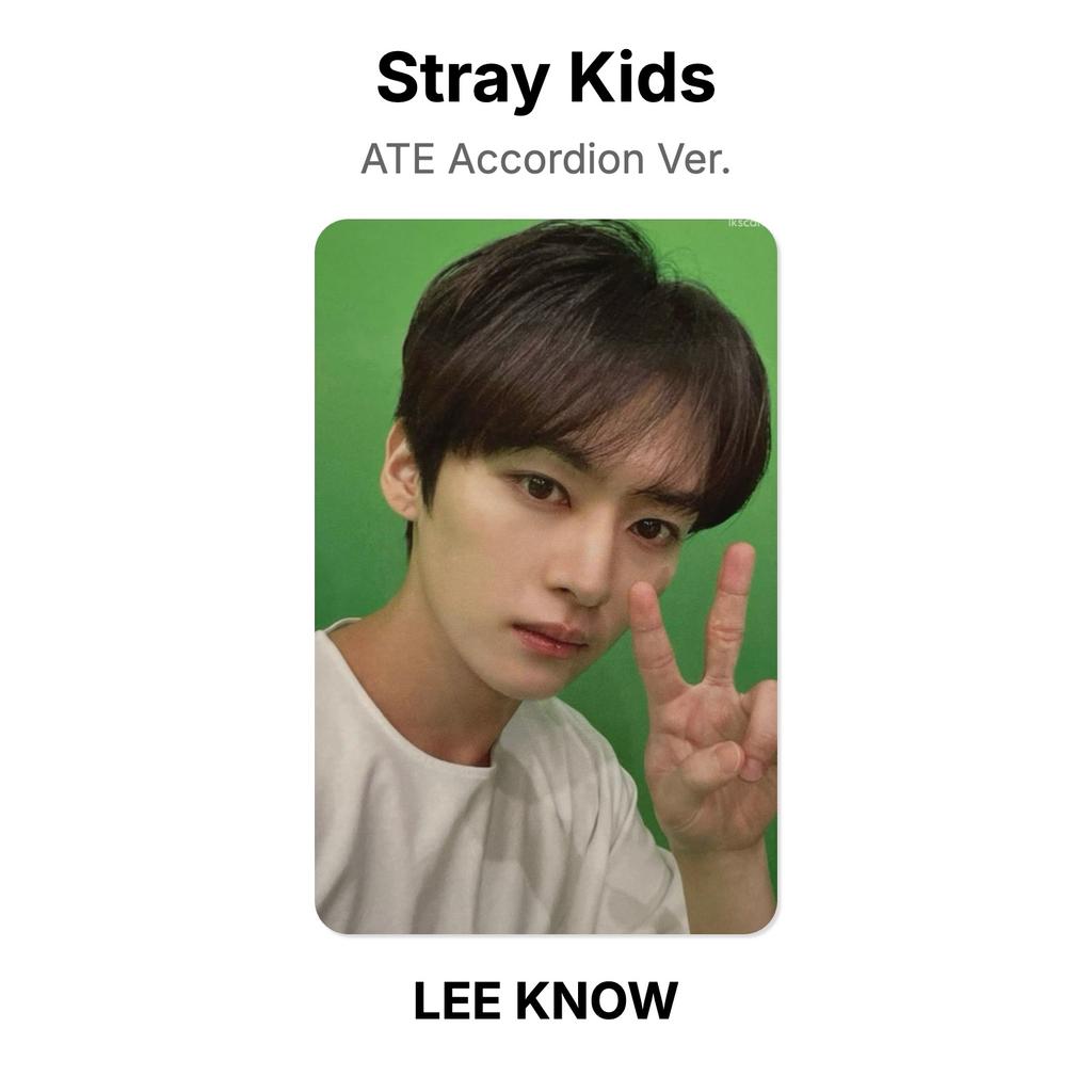 Stray Kids ATE Accordion Ver. Official Photocard