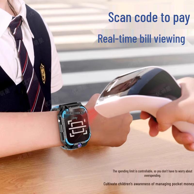 HUWE Z9 Student Smartwatch: 5G, Dual Camera, Waterproof, Learning Features, Real-time Positioning, Card Slot.