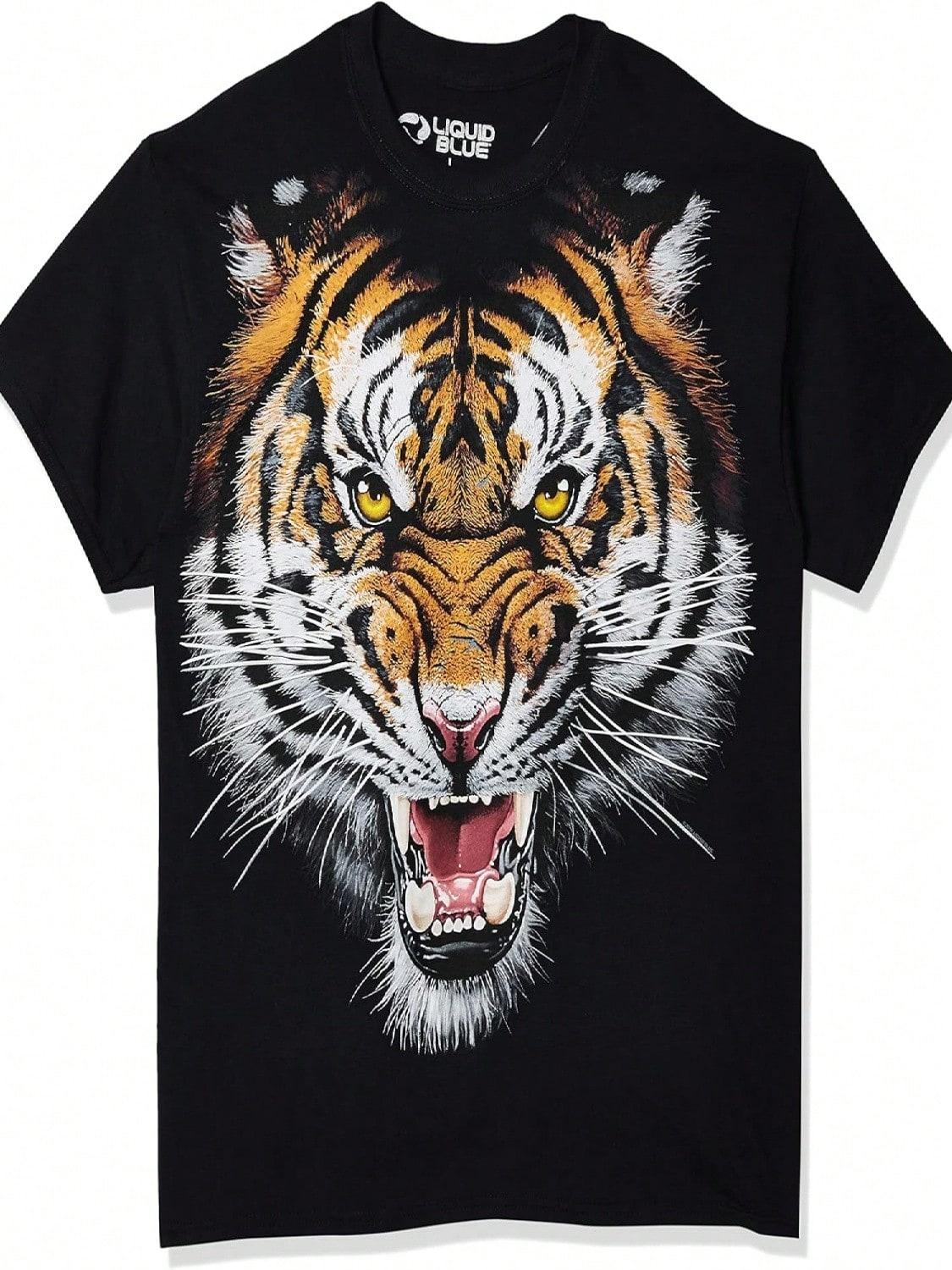 Liquid Blue s Tiger Face T-Shirt S разноцветный