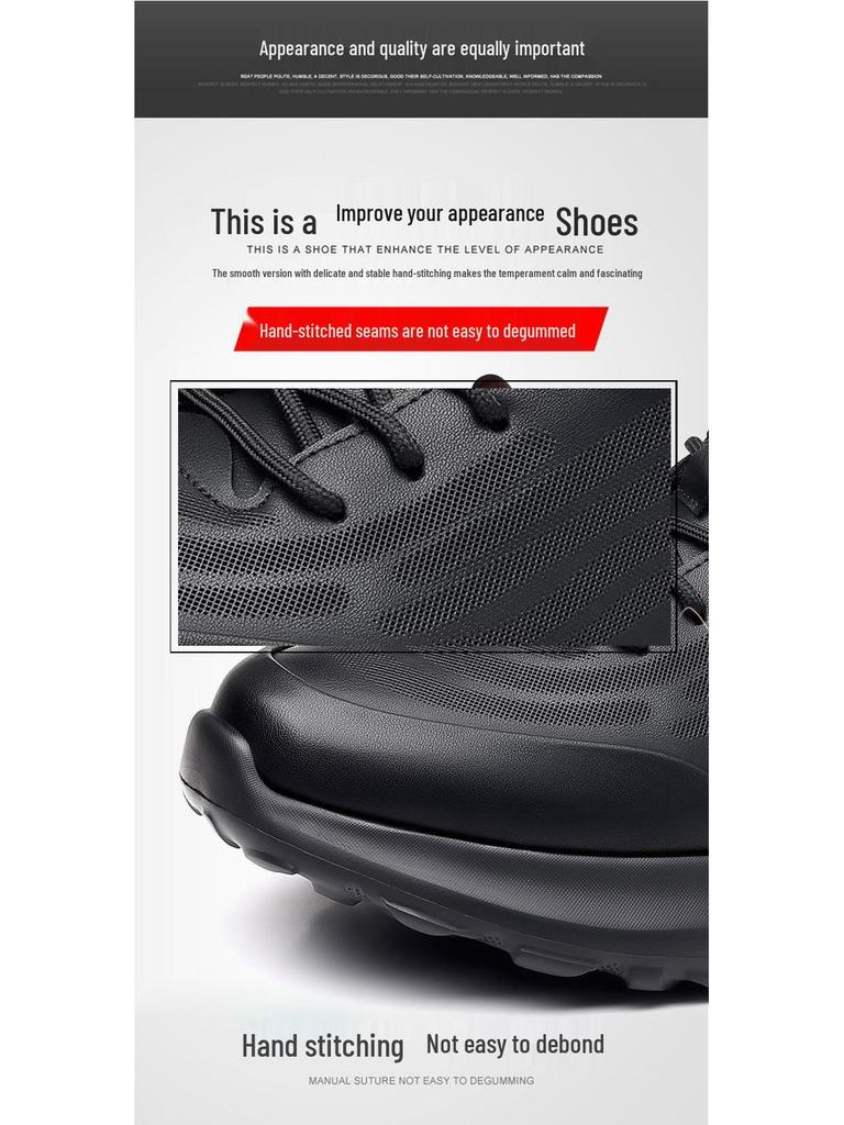 Men's Breathable Flyknit Slip-On Fall Sneakers