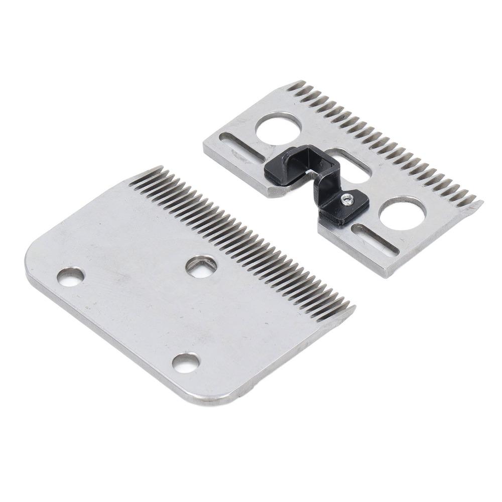 2pcs 35 Teeth Horse Clipper Blades Livestock Hair Trimmer Blades For Livestock Clipping