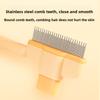 Pet Supplies Dog Grooming Brush, Pet Hair Remover for Cats and Dogs, Cat Puppy Shedding Brush for Home Use, Pet Care Accessories
