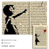 Banksy Balloon Girl Graffiti Poster Disappearing Five Rings Mural Retro Decorative Paintings Wall Art Prints Modern Home Decor