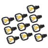 10PCS Refraction Micro Nozzle Butterfly Rotating Sprinkler Garden Irrigation Rotating Misting