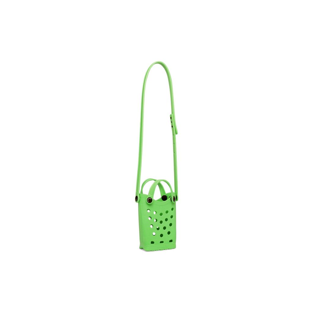 New Balenciaga EVA Cell Phone Pouch, Crossbody Bag Women's Green 702264210CC3107