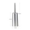 Creative Easy to Clean Toilet Brush with Holder Long Handled Space Saving WC Brush Floor Cleaning Bathroom Cleaning Brush