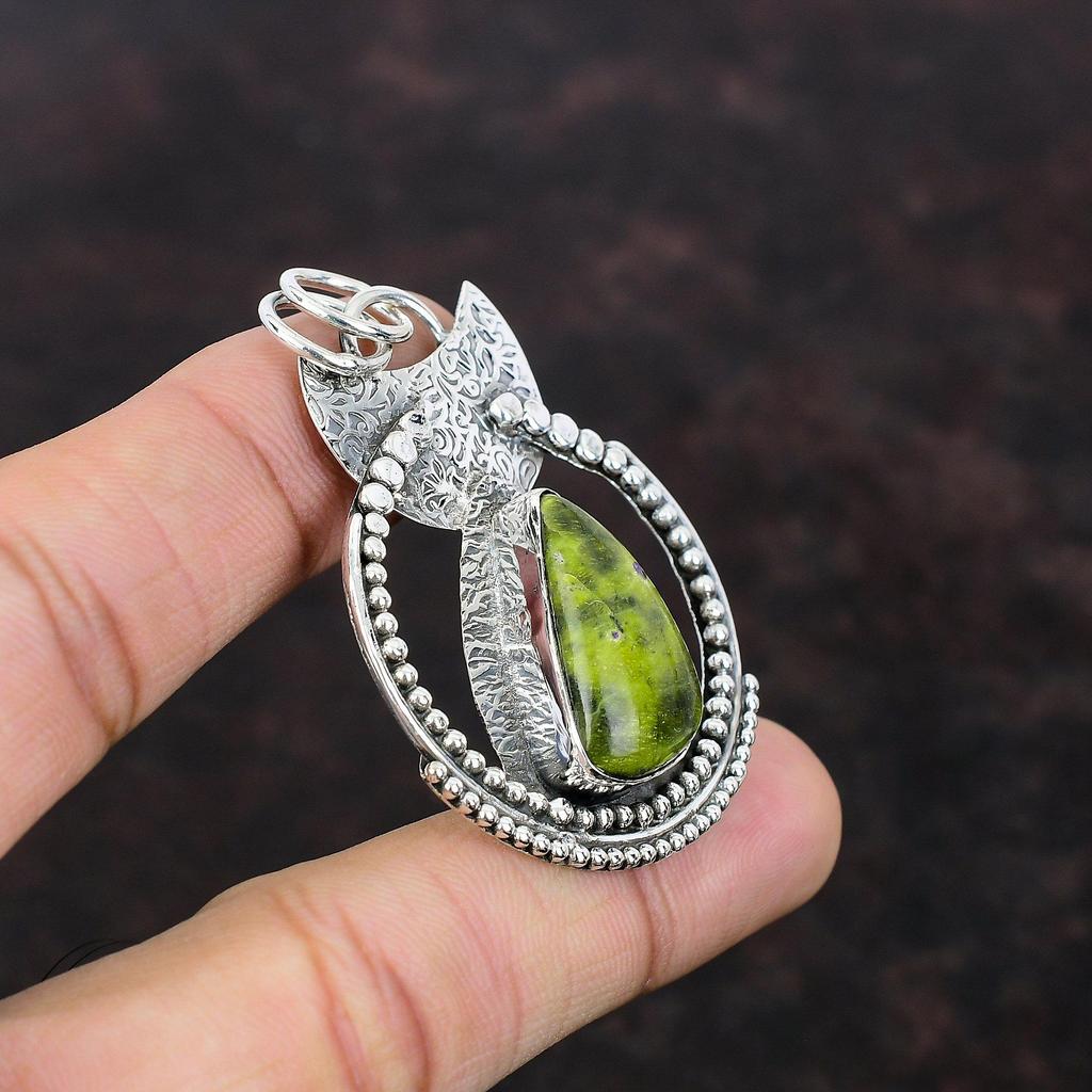 Stichtit Hänge Senaste Design Smycken 925 Sterling Silver Hänge Helt Nytt Ädelsten Handgjort Hänge Gåva För Kvinnor Helande Sten Smycken