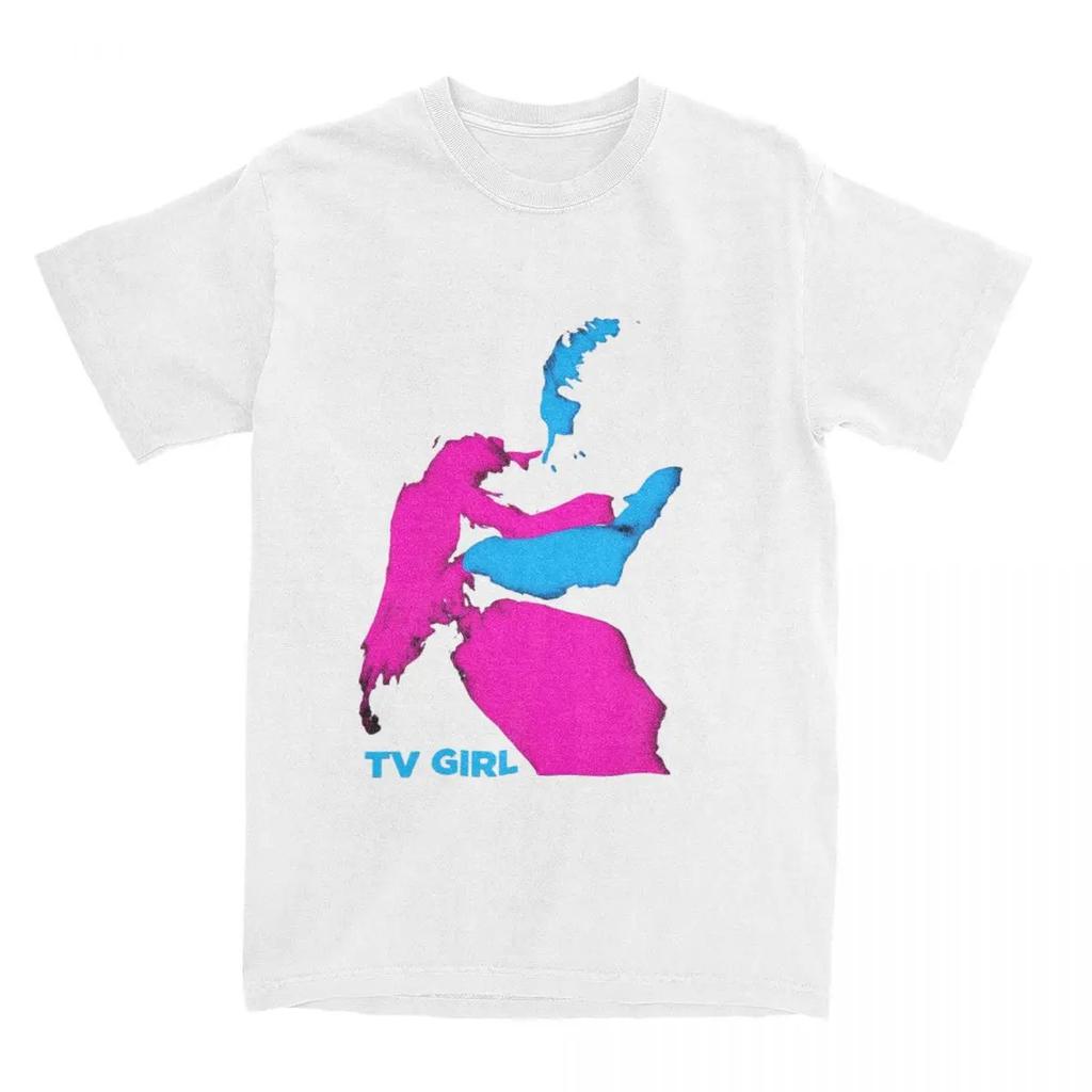 Men Women's TV Girl Who Really Cares Album Shirts Merch Leisure  T Shirt Top Tee Clothes Summer